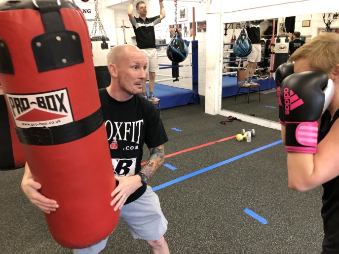 punch bag training